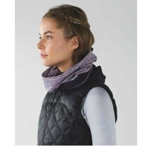 Lululemon Run Fast Neck Warmer Grape / Purple